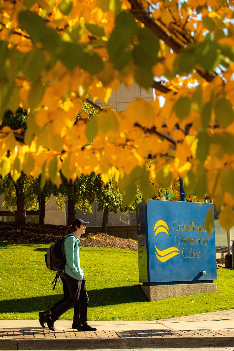 GRCC campus in the fall