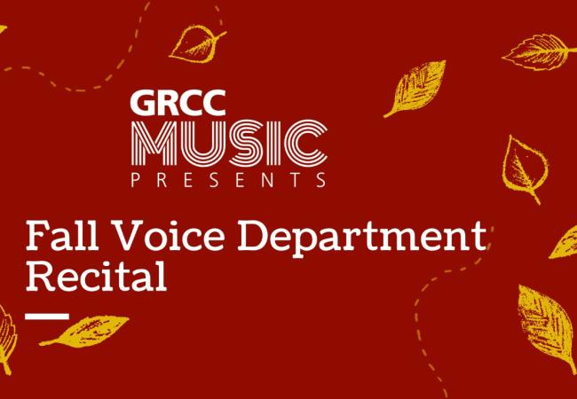 Fall Voice Department Recital 