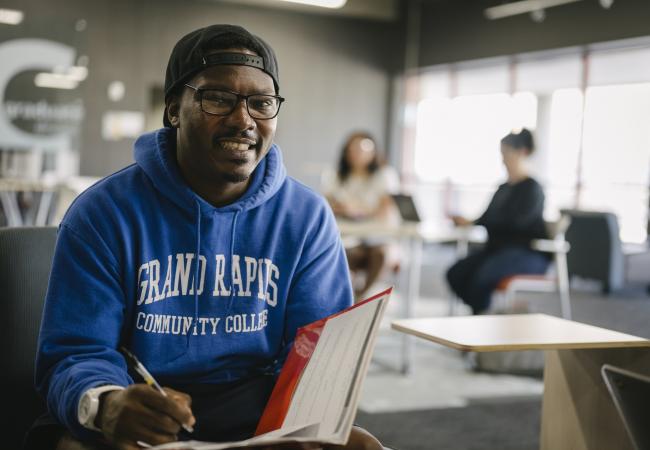 Students in classroom