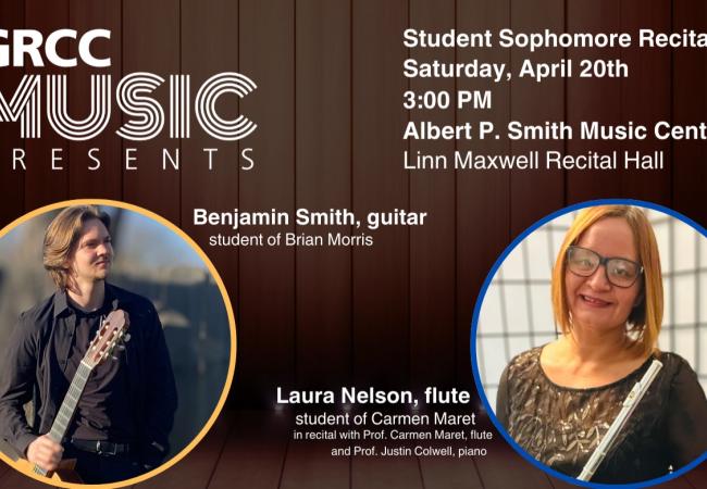 GRCC Music Presents: Student Sophomore Recital