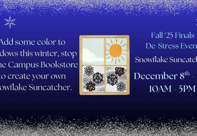 De-Stress- Create Snowflake Suncatchers