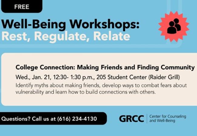 College Connection: Making Friends and Finding Community