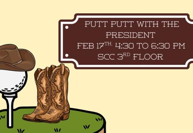 Putt Putt with the President 