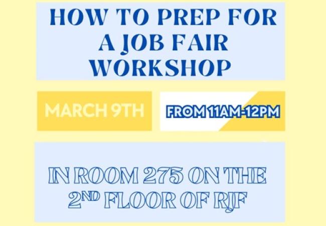 How to Prep for a Job Fair 