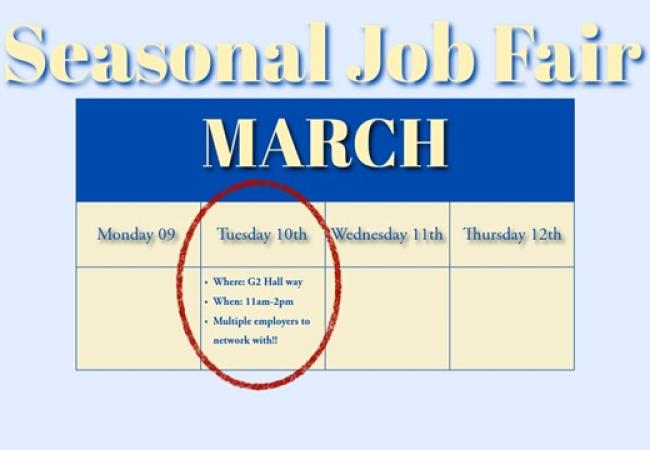 Seasonal Job Fair