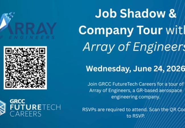 Job Shadow & Company Tour with Array of Engineers