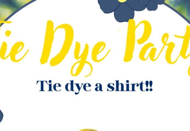 Tie Dye Party at Lakeshore