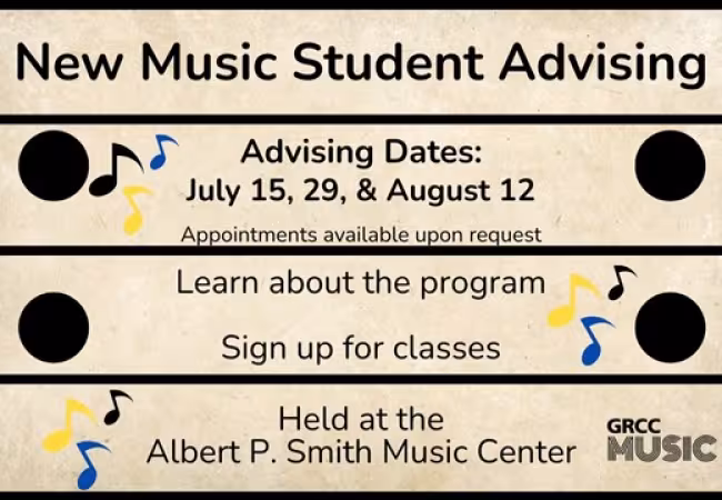 New Music Student Advising Day