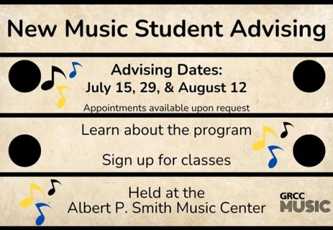 New Music Student Advising Day