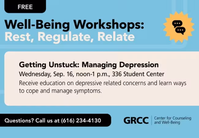 Getting Unstuck: Managing Depression