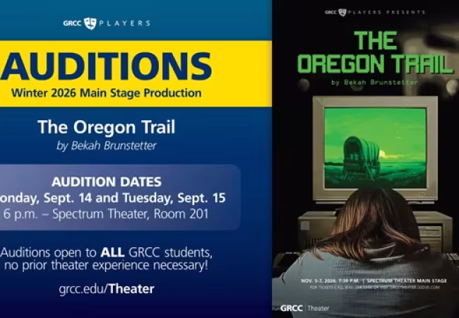 GRCC Players Auditions: The Oregon Trail