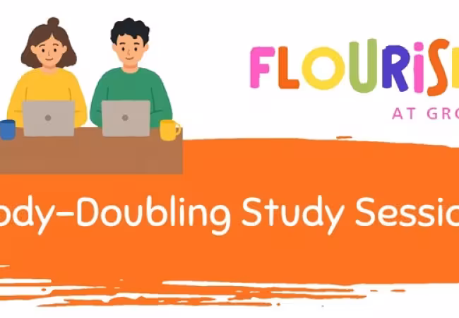Flourish | Body Doubling Study Session