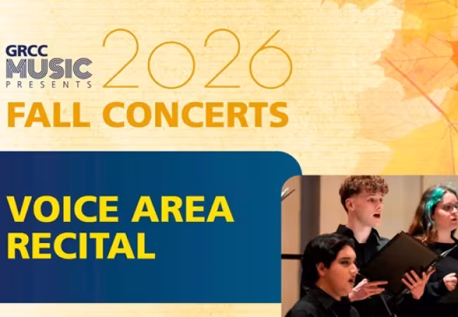 GRCC Music Presents: Voice Area Recital