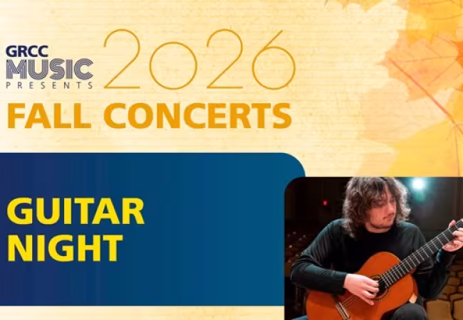 GRCC Music Presents: Guitar Night 