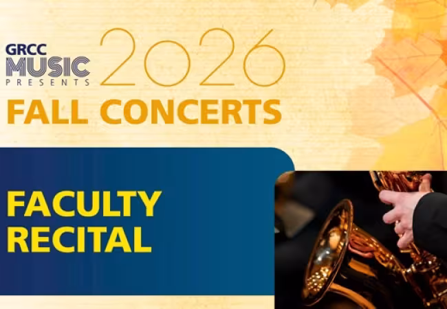 GRCC Music Presents: Faculty Recital