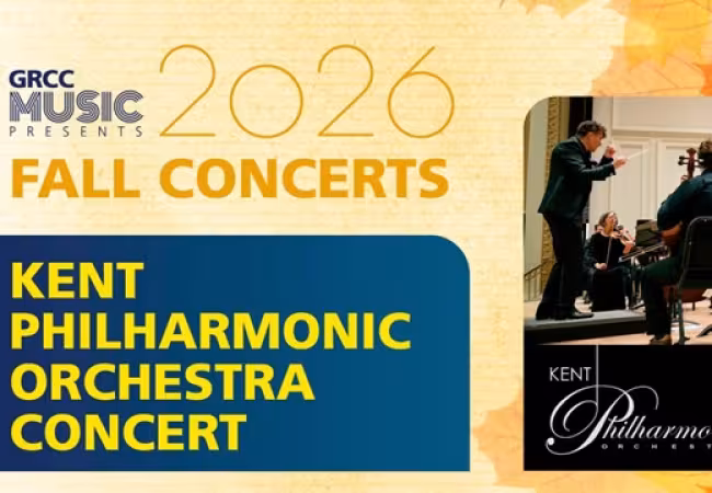 GRCC Music Presents: Kent Philharmonic Orchestra
