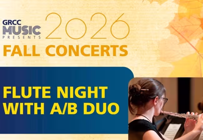 GRCC Music Presents: Flute Night with A/B Duo