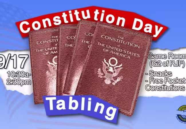 Constitution Day Tabling