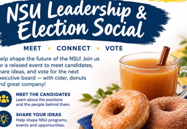 Your Voice, Our Future: NSU Leadership & Election Social