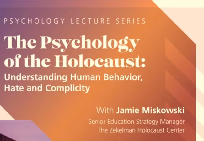 Psychology Lecture Series