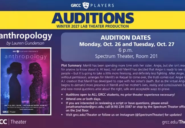 Auditions: anthorpology by Lauren Gunderson