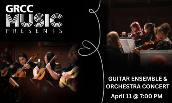 GRCC Music Presents: Guitar Ensemble & Orchestra Concert