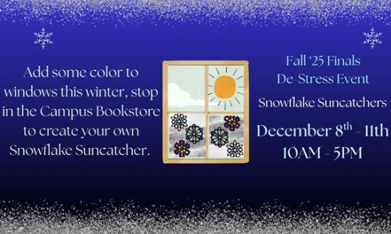 De-Stress- Create Snowflake Suncatchers