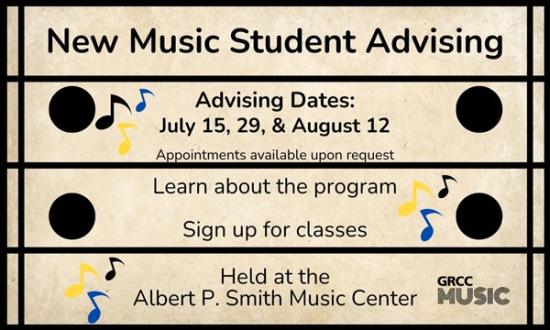 New Music Student Advising Day