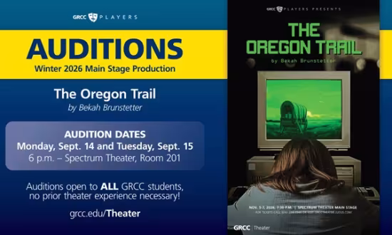 GRCC Players Auditions: The Oregon Trail