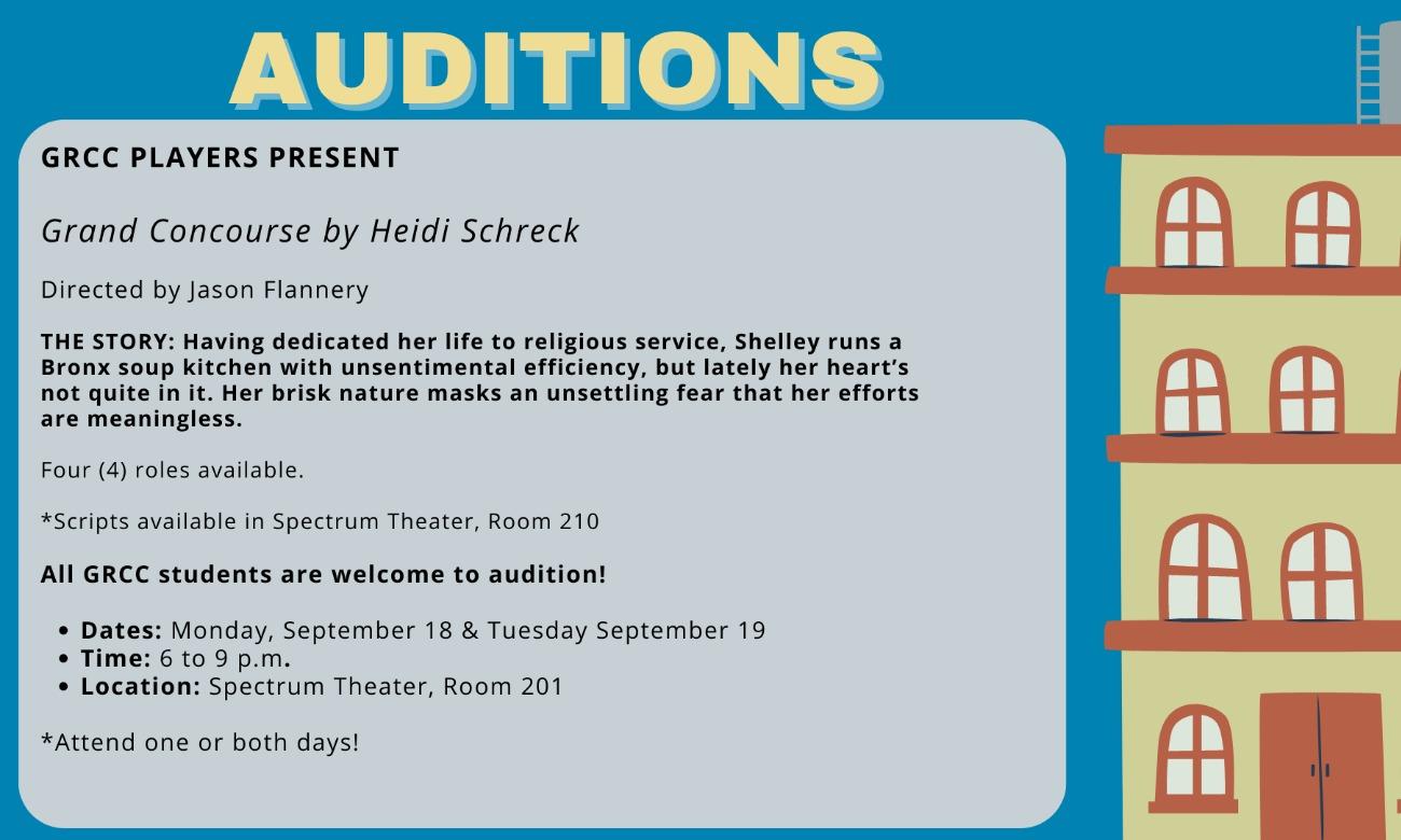 GRCC Players Auditions