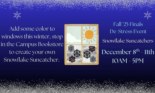 De-Stress- Create Snowflake Suncatchers