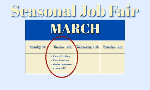 Seasonal Job Fair