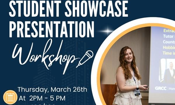 GRCC Student Showcase Presentation Workshop