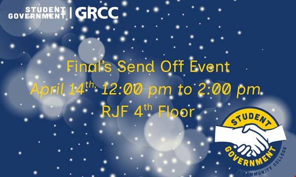 Final’s Send Off Event April 14th