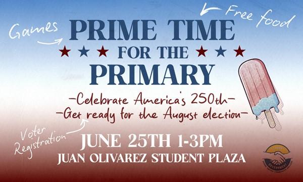 Prime Time for the Primary