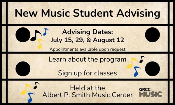 New Music Student Advising Day