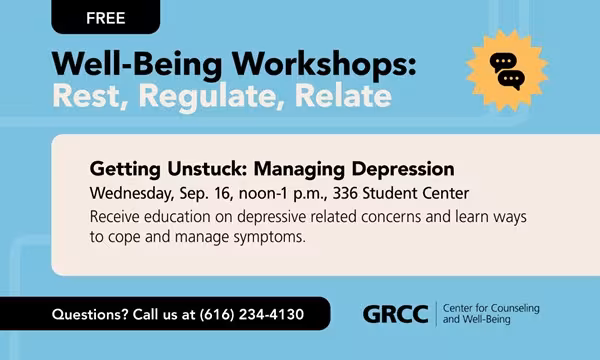 Getting Unstuck: Managing Depression