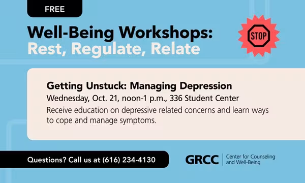 Getting Unstuck: Managing Depression
