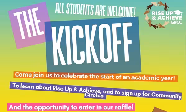Rise Up & Achieve: The Kickoff