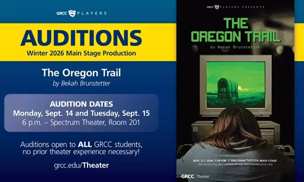 GRCC Players Auditions: The Oregon Trail