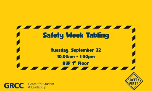 Safety Week Tabling