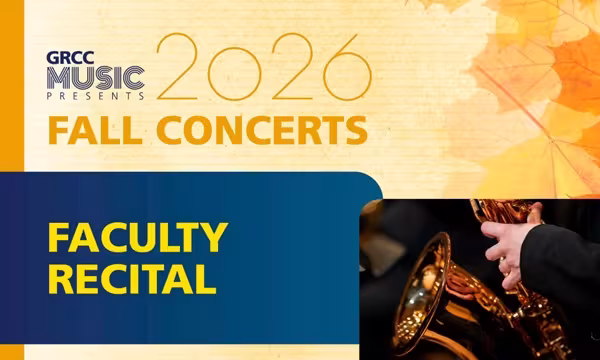GRCC Music Presents: Faculty Recital