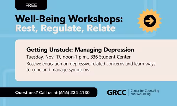 Getting Unstuck: Managing Depression