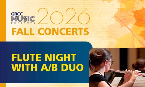 GRCC Music Presents: Flute Night with A/B Duo