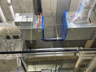 Duct work.
