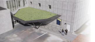 Ford Rec Center Canopy Construction 