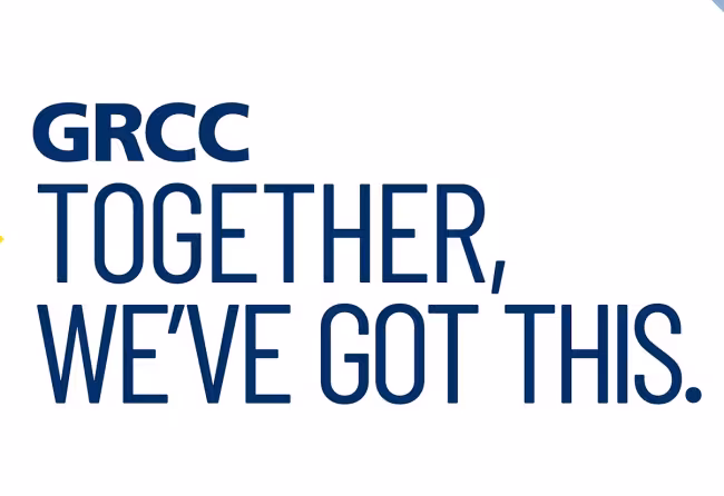 GRCC Together, We've Got This! Tagline