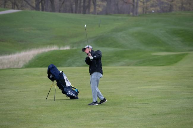 GRCC golfer in action.