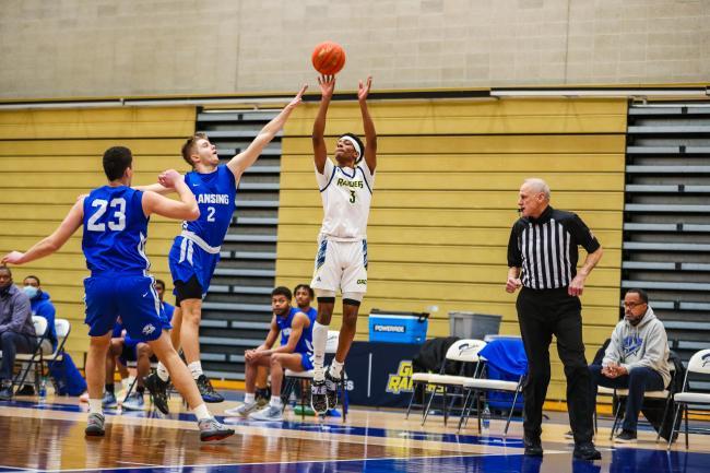 Andrew Moore jumps for a shot.