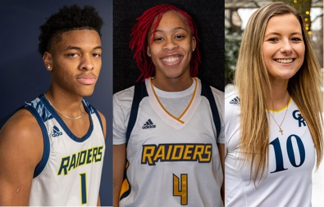 Portraits of Isaac Anderson, Shonyah Hawkins, and Kylie Oberlin